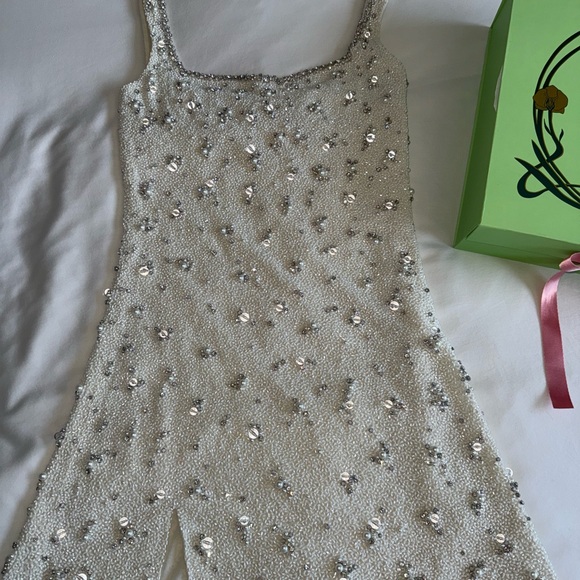 Clio Peppiatt Bridal Crystal Dress - Picture 4 of 8